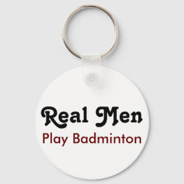 Real Manar Play Badminton Nyckelring