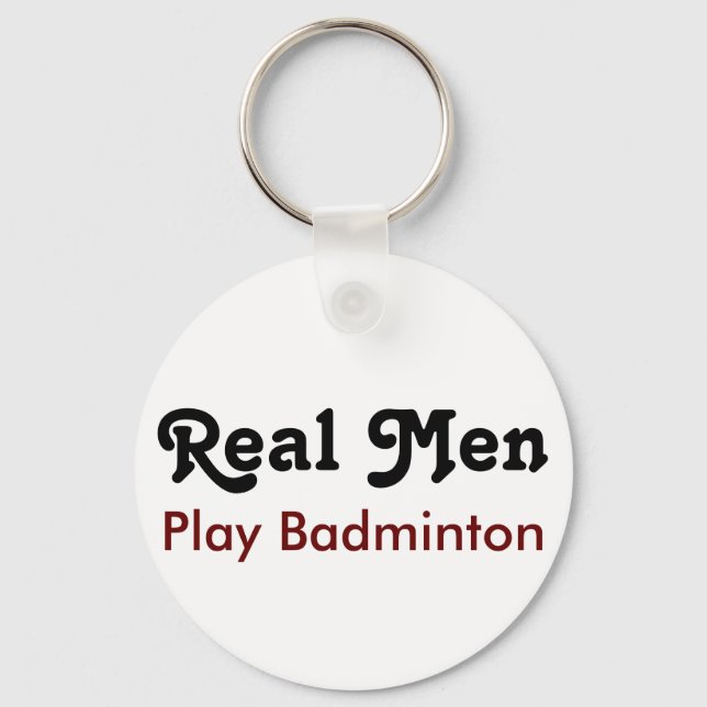 Real Manar Play Badminton Nyckelring (Framsida)