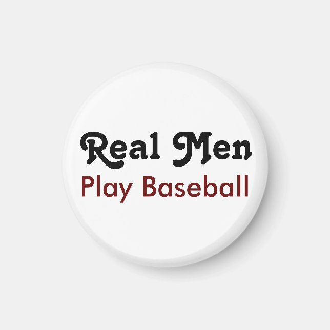 Real Manar Play Baseball Magnet (Framsidan)