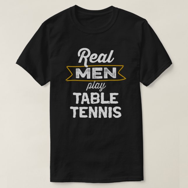 Real Manar Play Bord Tennis T Shirt (Design framsida)