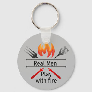Real Manar Play med Fire Roligt BBQ Nyckelring