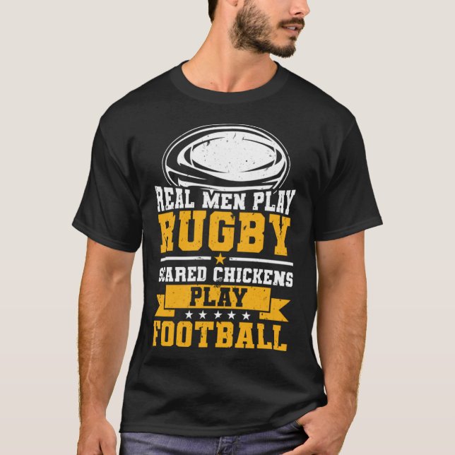Real Manar Play Rugby Rugby Players 2 T Shirt (Framsida)