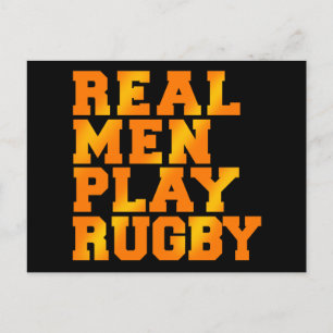 Real Manar Play Rugby Vykort