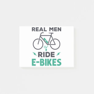 Real Manar Ride E-Bikes Electrical Cycle Post-it Block