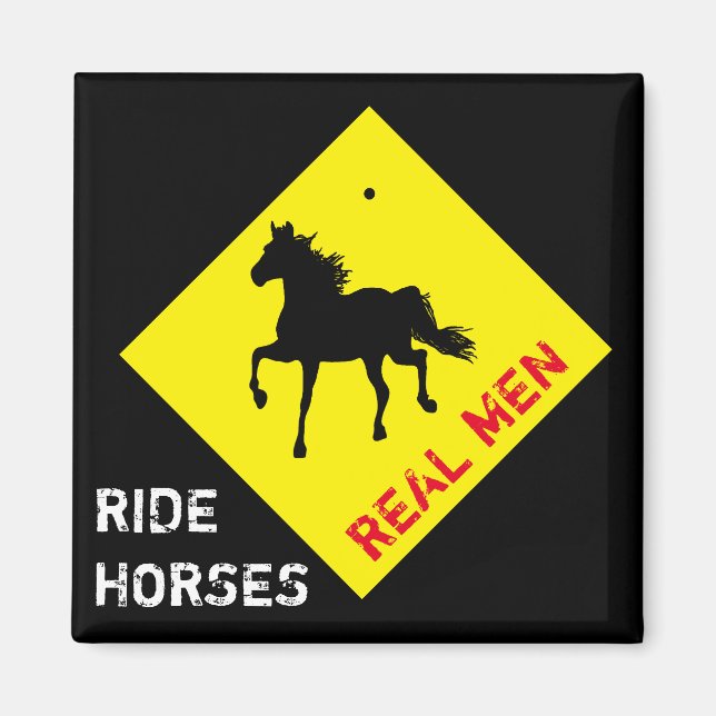 Real Manar Ride Horses & Party / Rodeo Magnet (Framsidan)