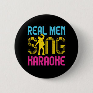 Real Manar Sjunga Karaoke Funny Singer Knapp