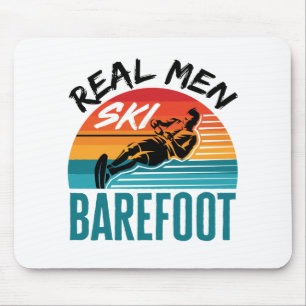 Real Manar Ski Barefoot Vatten Skiing Skier Musmatta