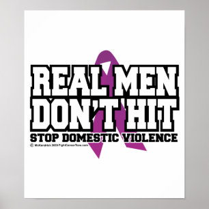 Real Manar Slå inte Poster