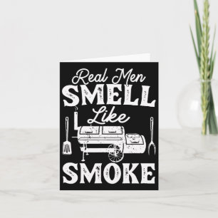 Real Manar Smell like Smoke - Pitmaster Bbq Smoker Kort