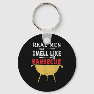 Real Manar Smell som Barbecue Funny Bbq Grill Mast Nyckelring