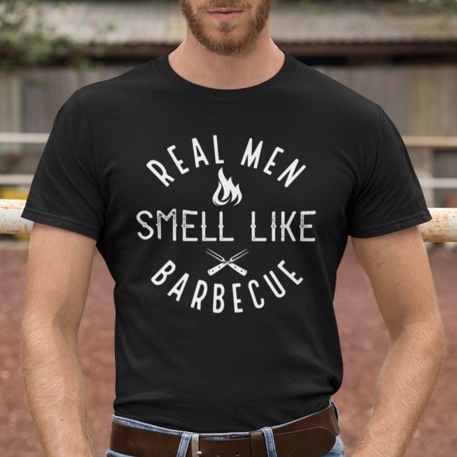 Real Manar Smell som Barbecue T Shirt (Skapare uppladdad)