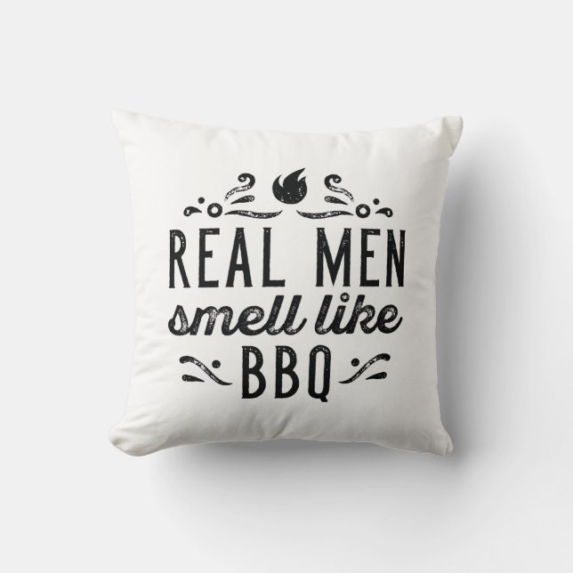Real Manar Smell som BBQ Kudde (Framsida)