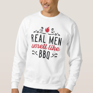 Real Manar Smell som BBQ Lång Ärmad Tröja
