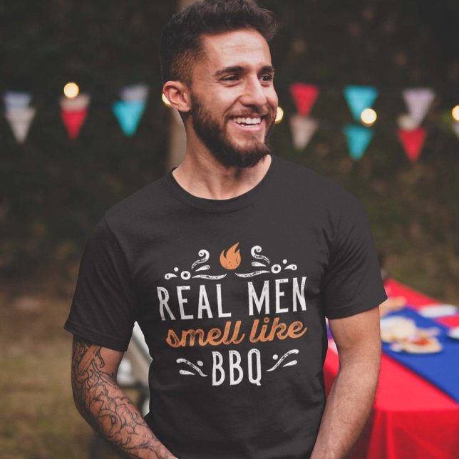 Real Manar Smell som BBQ T Shirt (Skapare uppladdad)