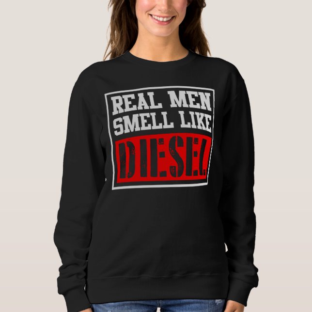 Real Manar Smell som Diesel Funny Car Mechanic Tru T Shirt (Framsida)