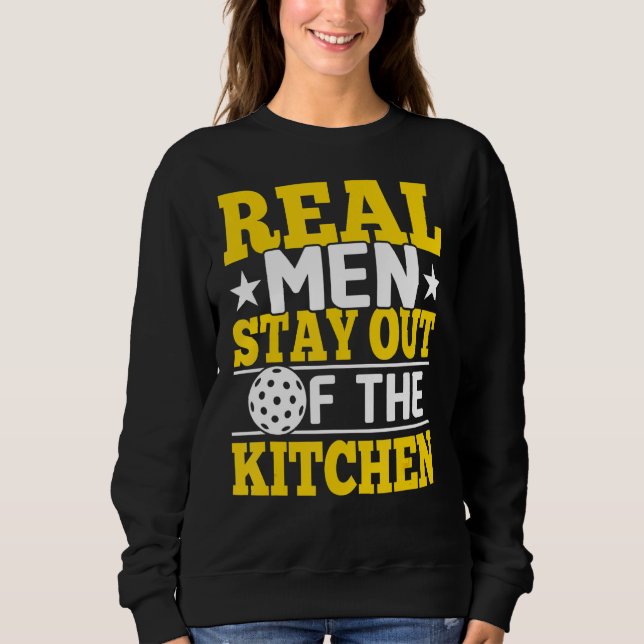 Real Manar stannar utanför köket T Shirt (Framsida)