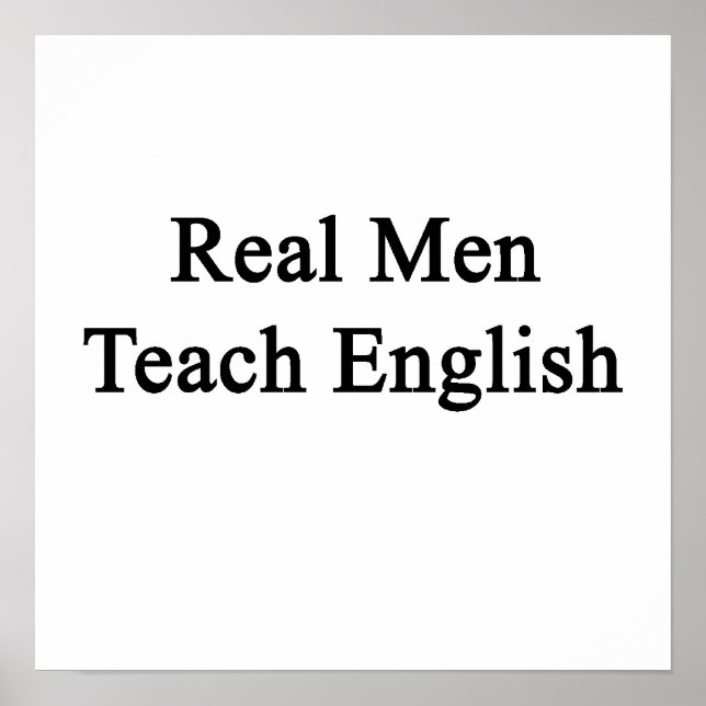 Real Manar Teach English Poster (Framsidan)