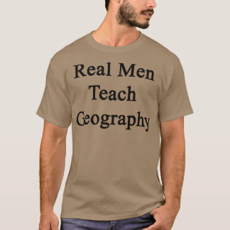 Real Manar Teach Geography T Shirt