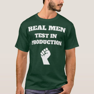 Real Manar Test in Production Computer Science Pro T Shirt