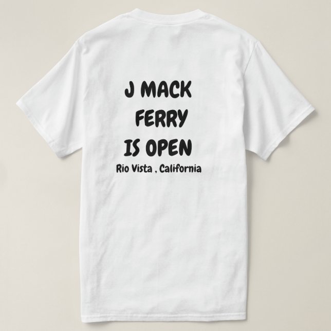 Real McCoy - J Mack Ferry T-Shirt (Design baksida)