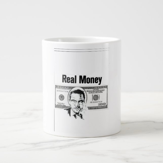 Real money jumbo mugg (Framsidan)