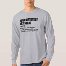 Real Office Chef Admin T Shirt