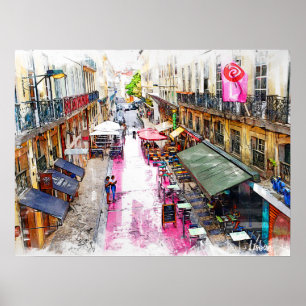 Real Portugal - Lissabon Street Poster