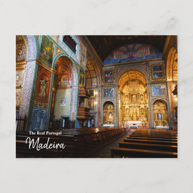 Real Portugal- Madeira Vykort (Framsida)