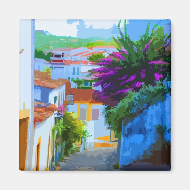 Real Portugal - Obidos Magnet (Framsidan)