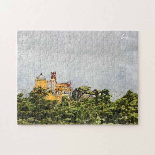 Real Portugal- Pena Palace Pussel (Horisontell)