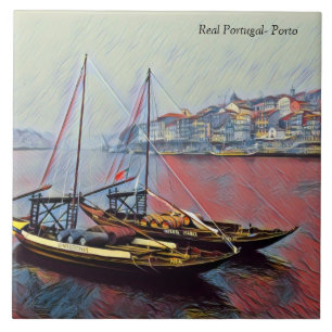 Real Portugal-Porto Kakelplatta