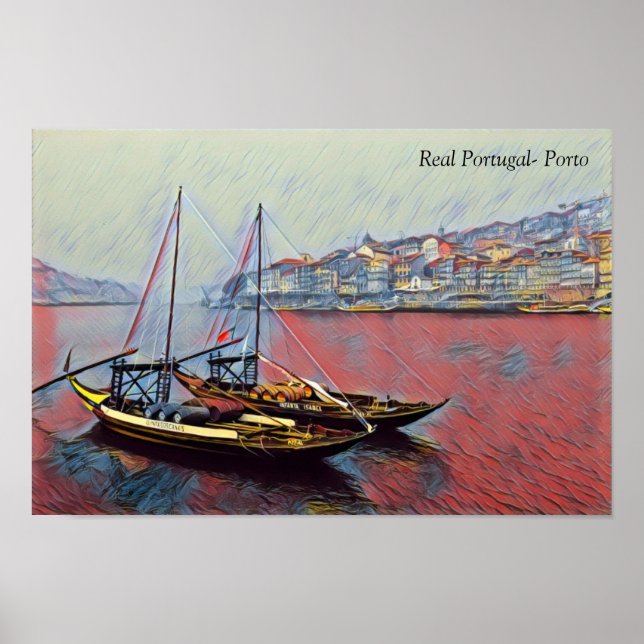 Real Portugal-Porto Poster (Framsidan)