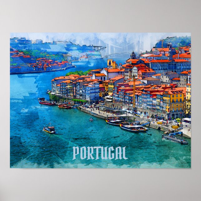 Real Portugal-Porto Poster (Framsidan)