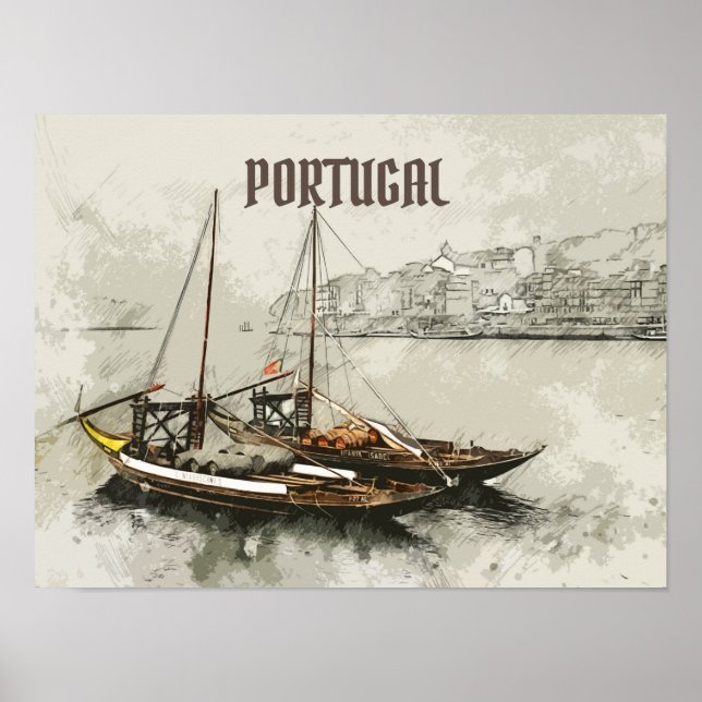 Real Portugal-Porto Poster (Framsidan)