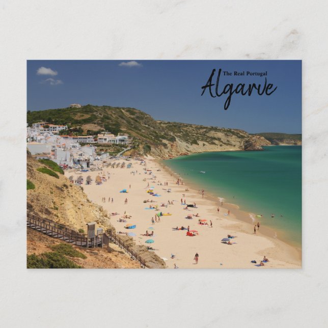 Real Portugal-Salema, Algarve Vykort (Framsida)