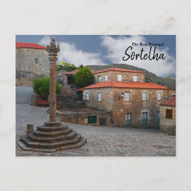 Real Portugal- Sortelha Vykort (Framsida)