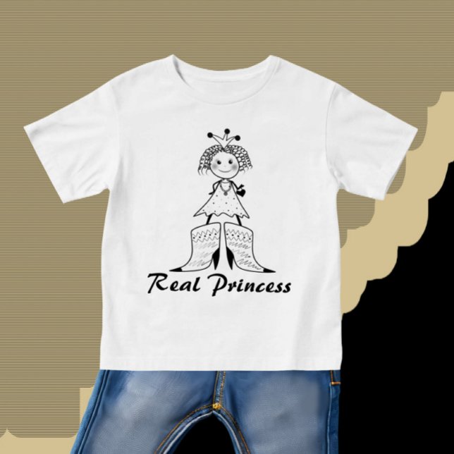 Real princess t shirt (Skapare uppladdad)