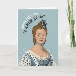 Real Queen Charlotte Birthday Kort