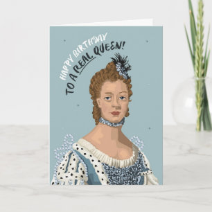 Real Queen Charlotte Birthday Kort