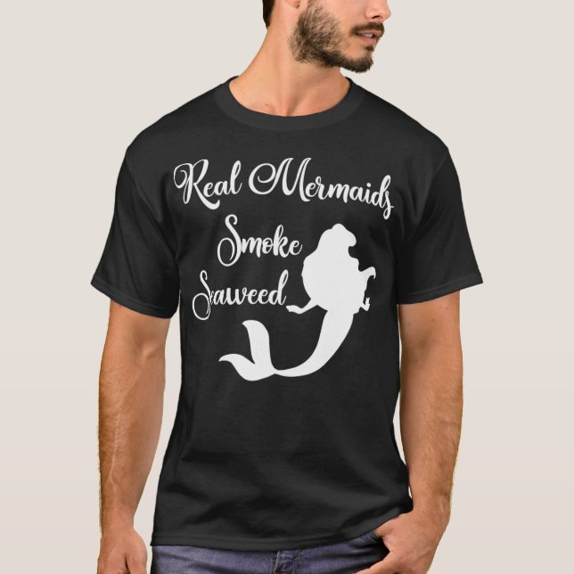 Real Sjöjungfruars Smoke Sjögräs T-Shirt (Framsida)