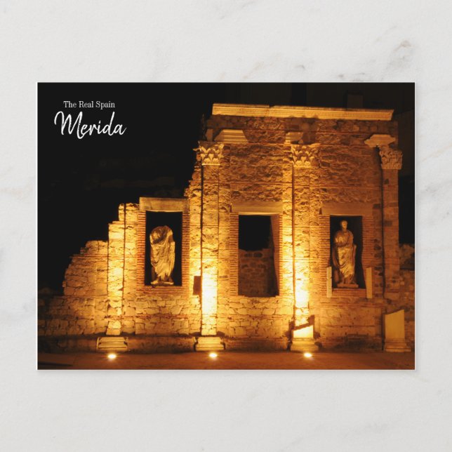 Real Spain Merida Vykort (Framsida)