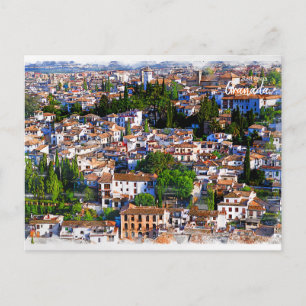 Real Spanien- Granada Vykort