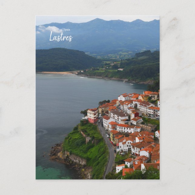 Real Spanien- Lastres Vykort (Framsida)