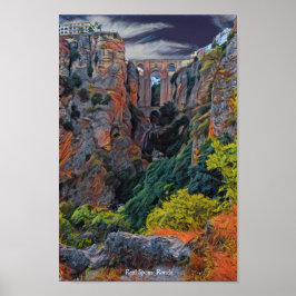 Real Spanien-Ronda Poster