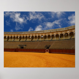 Real Spanien - Sevilla Bullring Poster