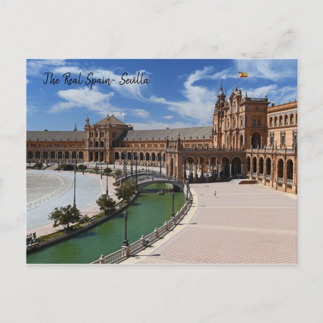 Real Spanien-Sevilla Vykort (Framsida)