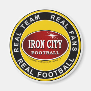 Real Team, Real Fläkt, Real Football Pittsburgh Magnet