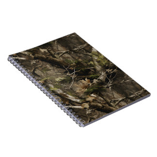 Real Träd Camouflage Anteckningsbok