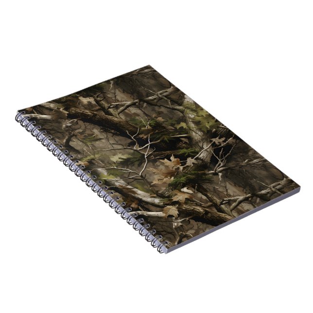 Real Träd Camouflage Anteckningsbok (Högra Sidan)