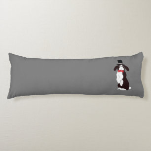 Real Tuxedo Bunny Kroppskudde